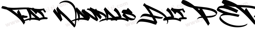 Fat Wandals Alt PERS字体转换